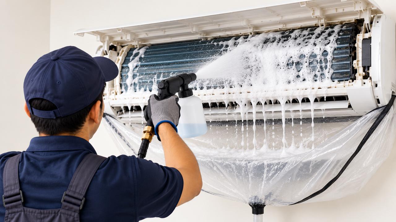 Foam-jet service