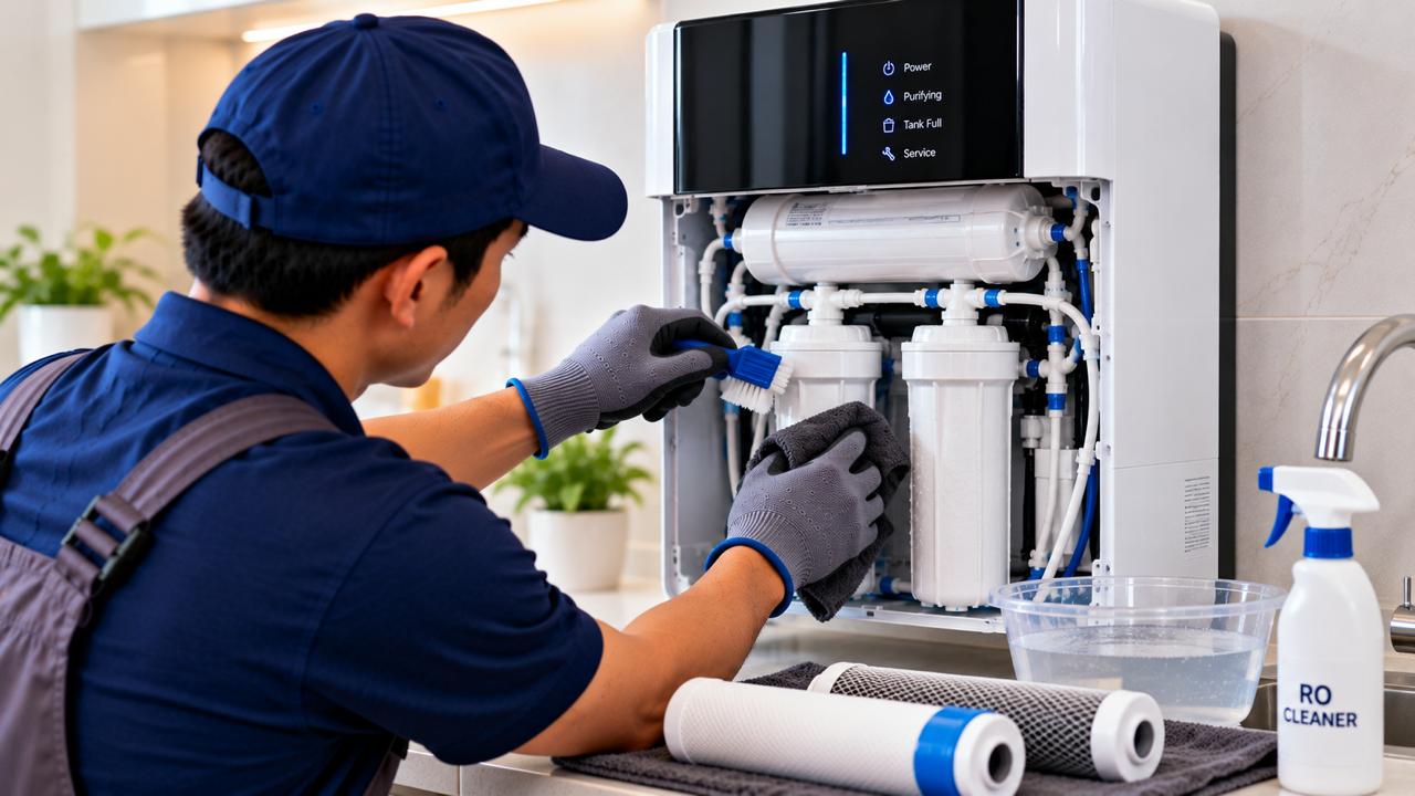 RO Water Purifier Installation